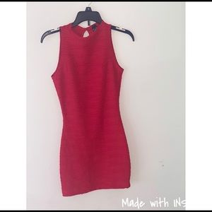 Tight Red Short Dress (Windsor)